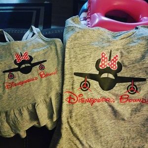 Disneyworld bound t shirts